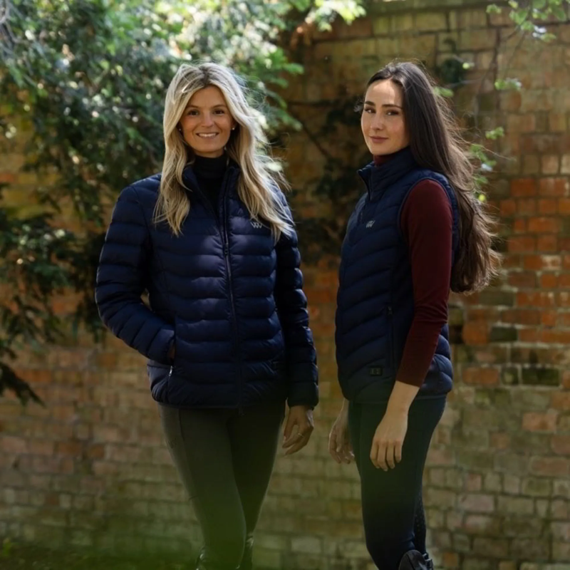 Woof Wear Ladies Heated Jacket - Navy-5
