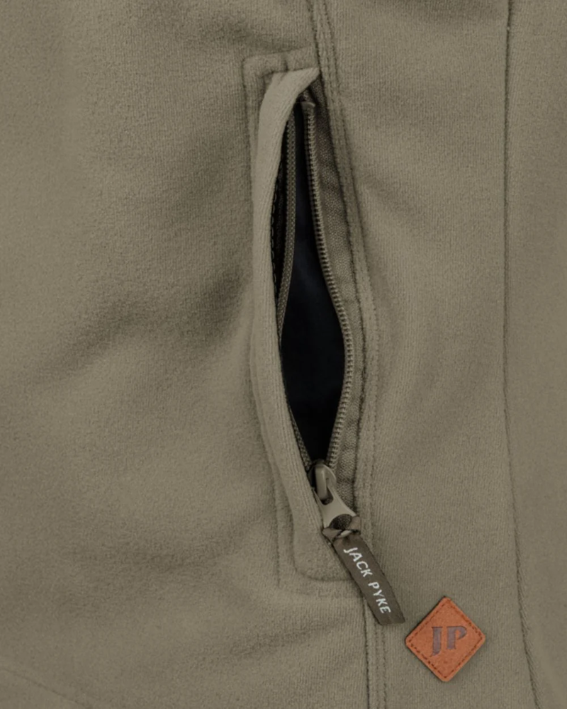 Jack Pyke Ladies Recycled Fleece Jacket - Shiitake-4