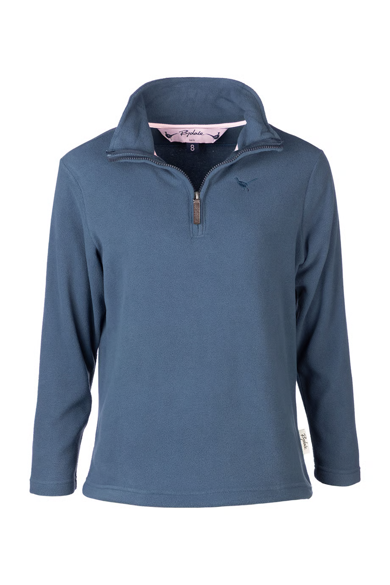 Rydale Ladies Kelk Overhead Pheasant Fleece - Dark Blue