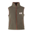 Rydale Junior Huggate Fleece Waistcoat - Khaki Champion Bull