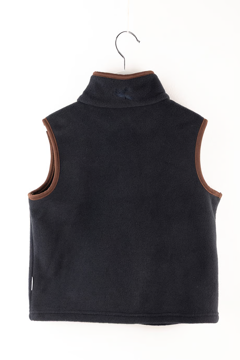 Rydale Huggate Kid's Mini Fleece Waistcoat - Horse Ink-1