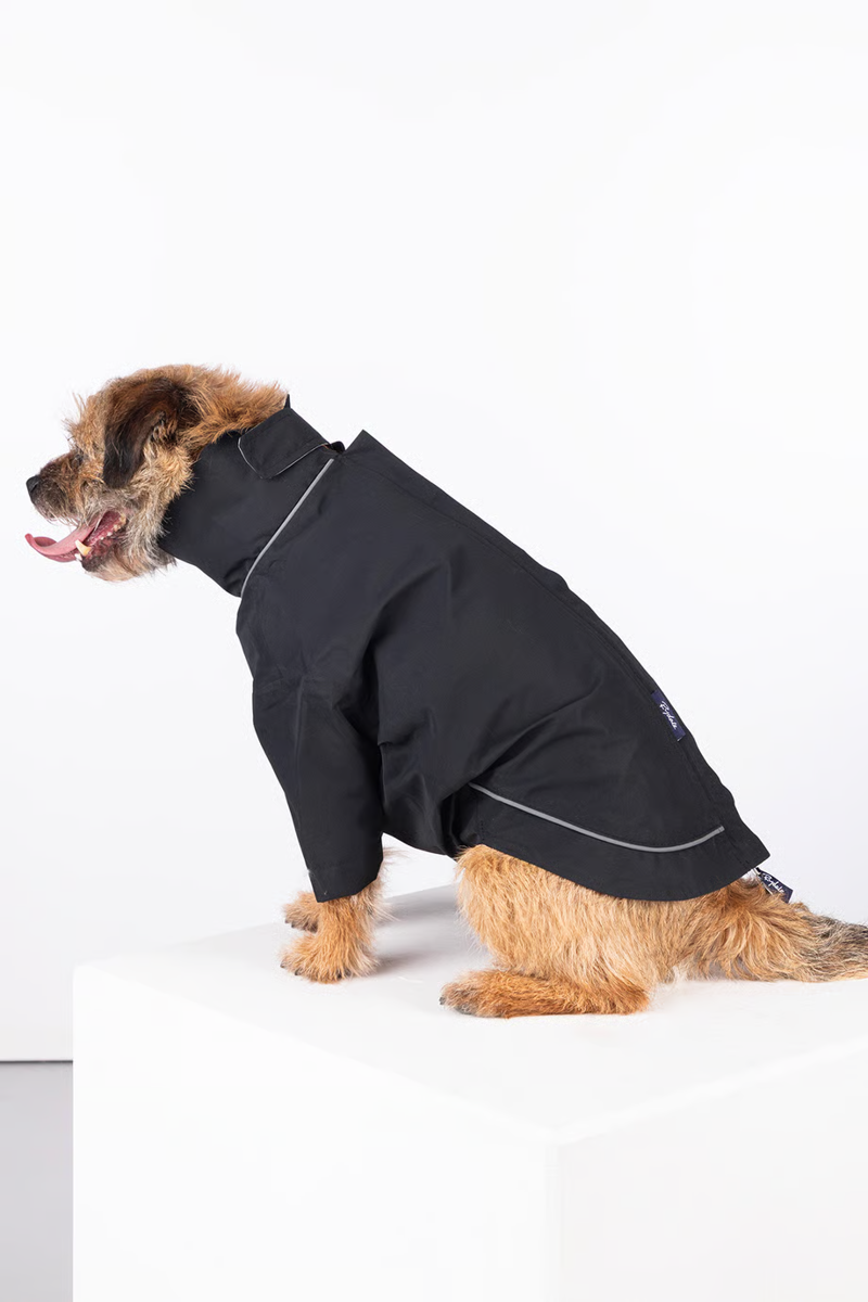 Rydale Yapham Dog Raincoats - Black-1