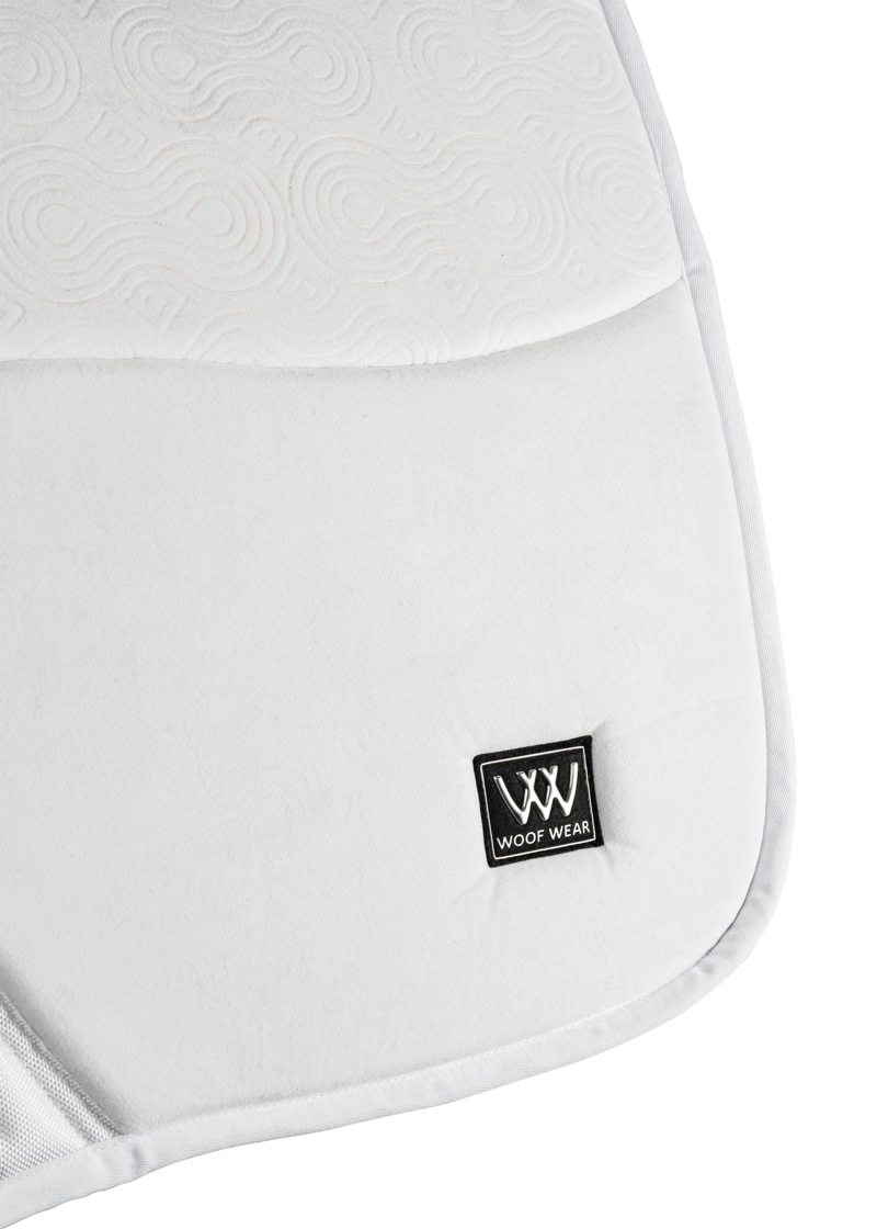 Woof Wear Elite Comfort CC Saddlepad - White-2