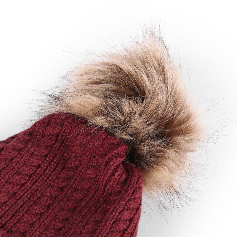 Shires Aubrion Equestrian Knit Hat - Port-2