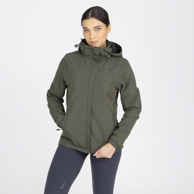 Shires Aubrion React Thermal Waterproof Coat - Khaki-1