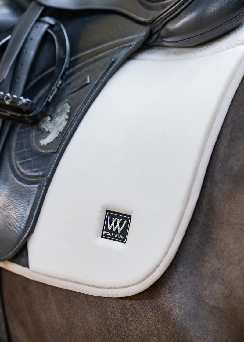 Woof Wear Elite Comfort Dressage Saddlepad - Stone-3