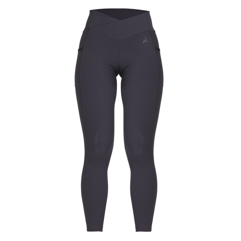 Shires Aubrion React Crossover Riding Tight - Charcoal