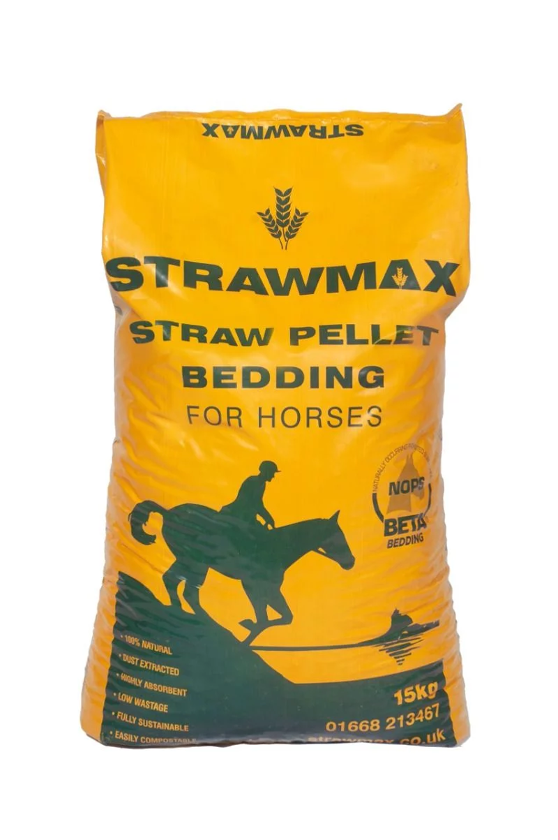 Bedmax Strawmax Pellet Bedding - 15kg