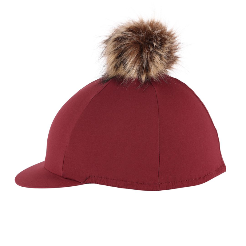 Shires Aubrion Equestrian Hat Cover - Port-1