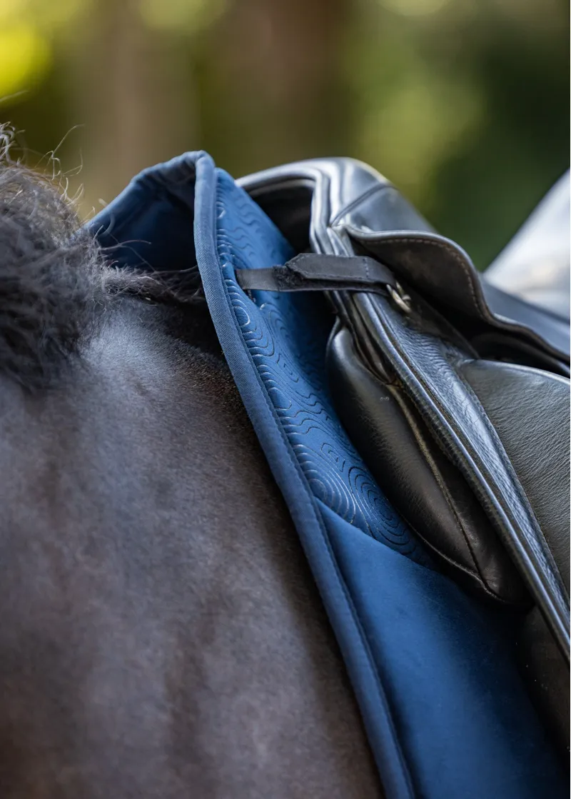 Woof Wear Elite Comfort Dressage Saddlepad - Navy-3