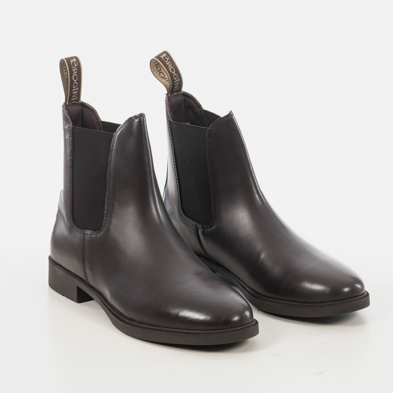 Brogini JB Pavia Pull-On Jodhpur Boots - Brown-1