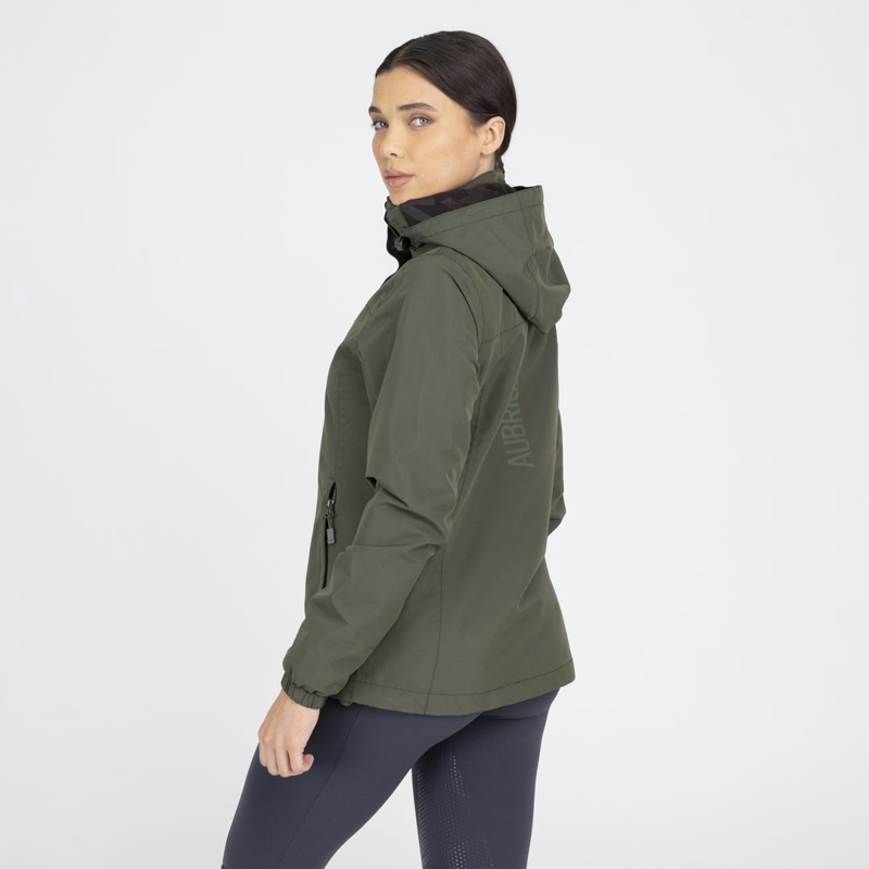 Shires Aubrion React Thermal Waterproof Coat - Khaki-3