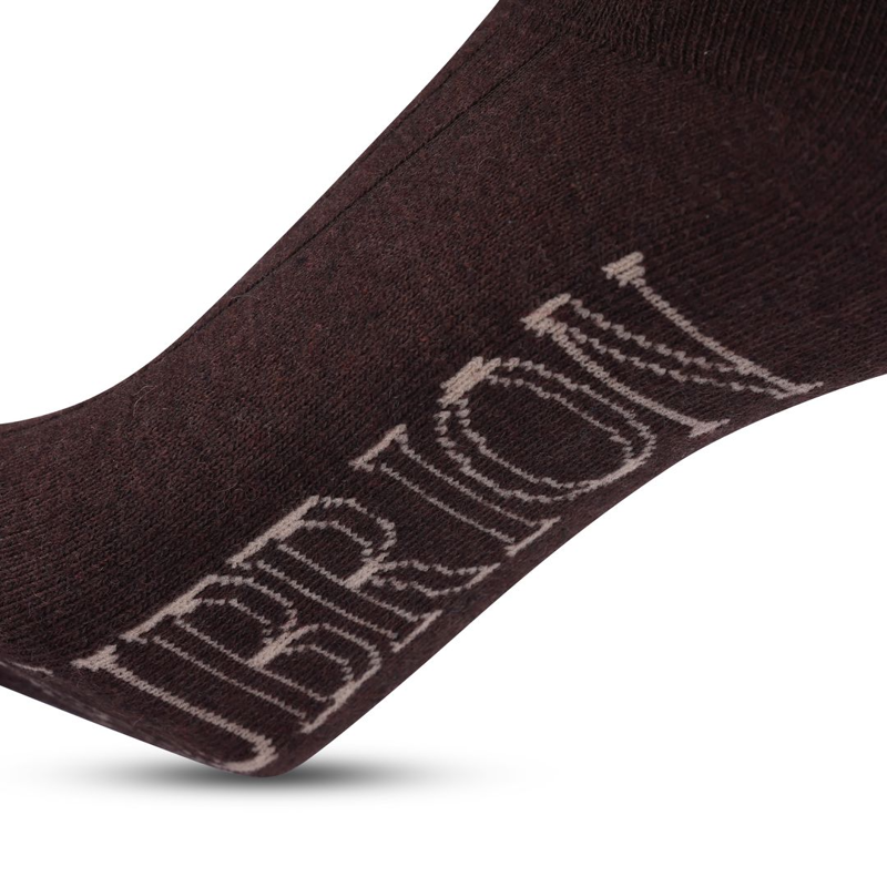 Shires Aubrion Equestrian Knit Boot Socks - Espresso-3
