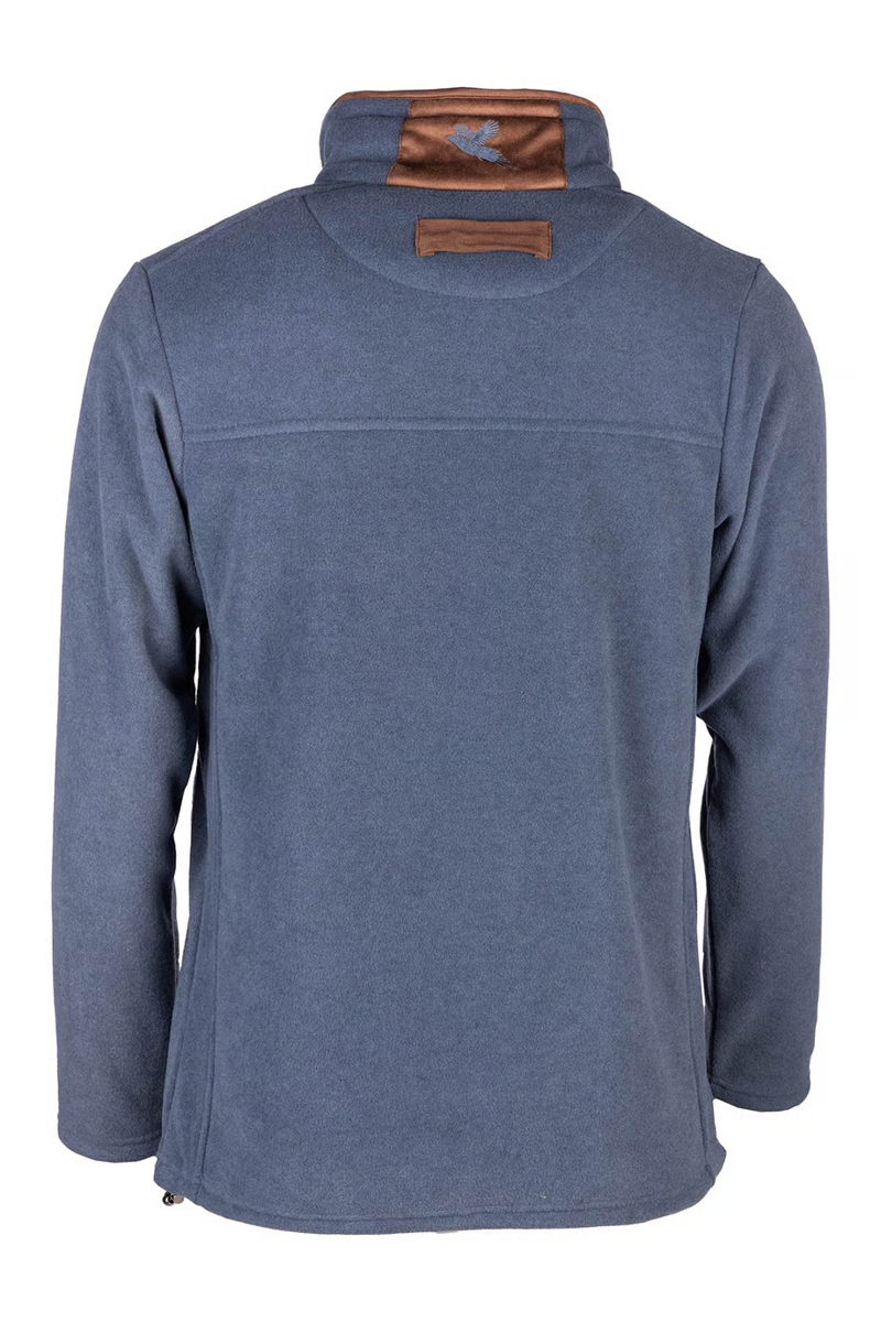 Rydale Huggate Men's Overhead Fleece - Mid Navy-1