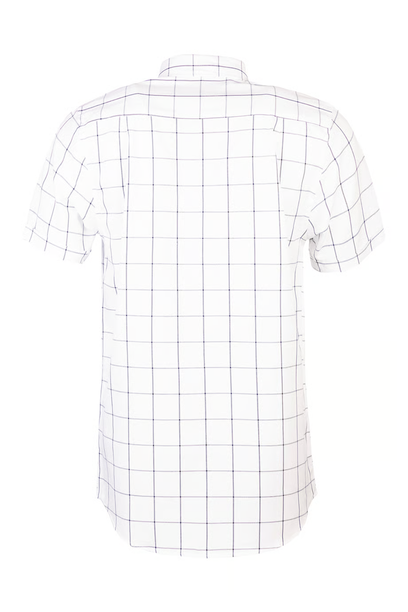 Rydale Men's Short Sleeve Country Shirt - Ilkley Dark Navy-1