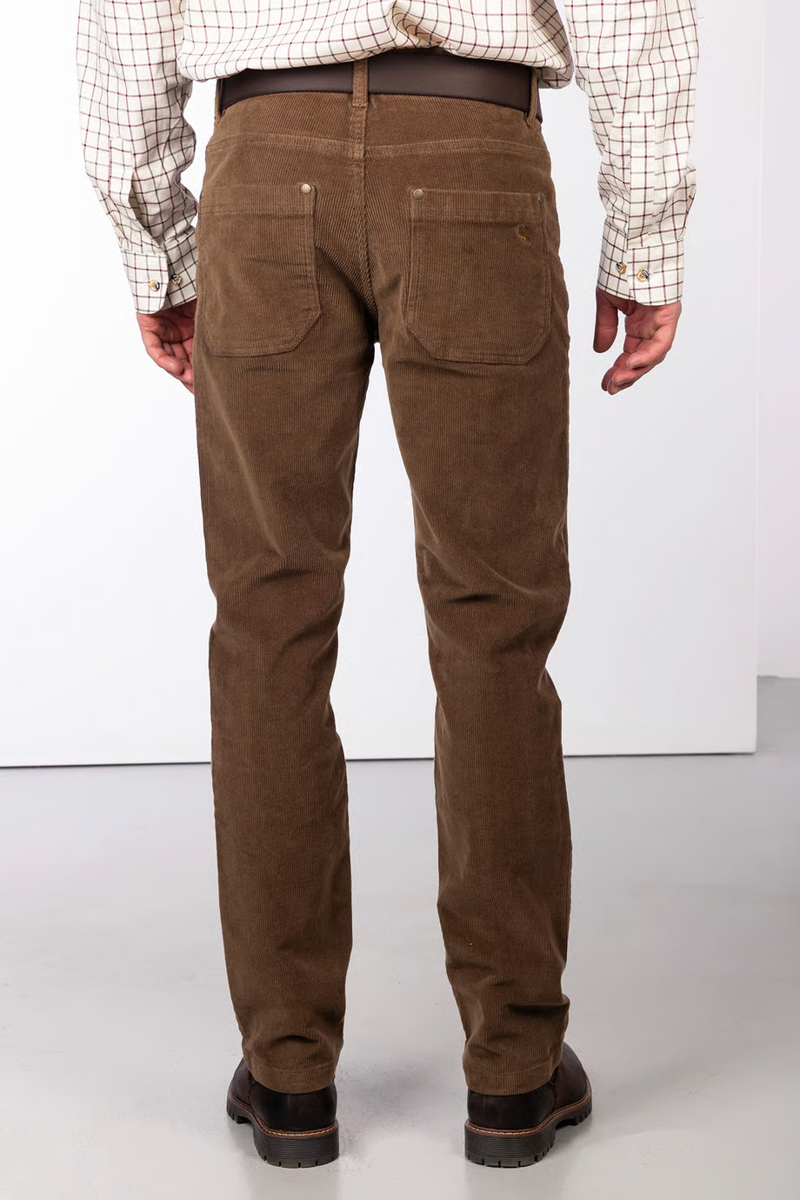 Rydale Men's Straight Leg Corduroy Trousers - Rupert - Sand-2