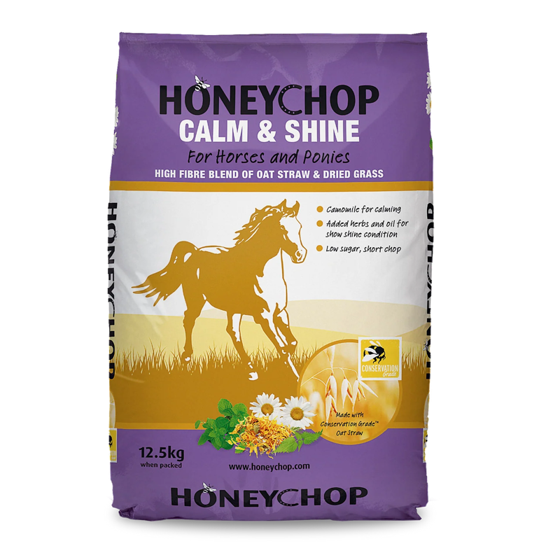 Honeychop Calm and Shine Horse Feed - 12.5kg