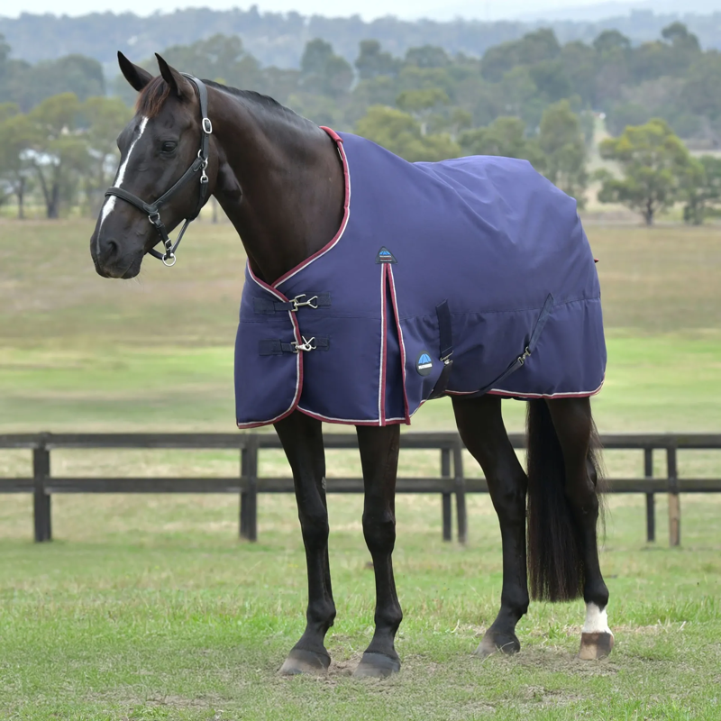 WeatherBeeta ComFiTec Essential 100g Turnout - Navy/Burgundy