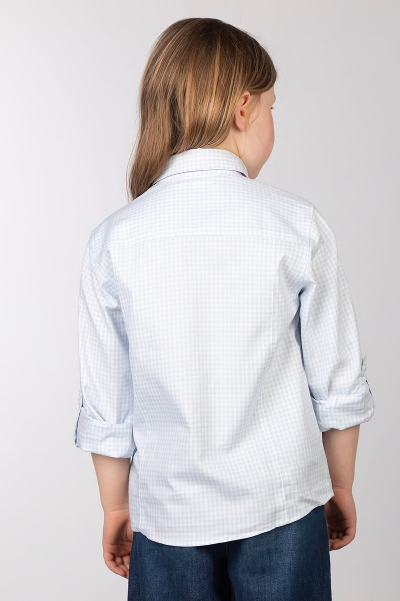 Rydale Country Girls Check Shirts - Poppy Blue-1