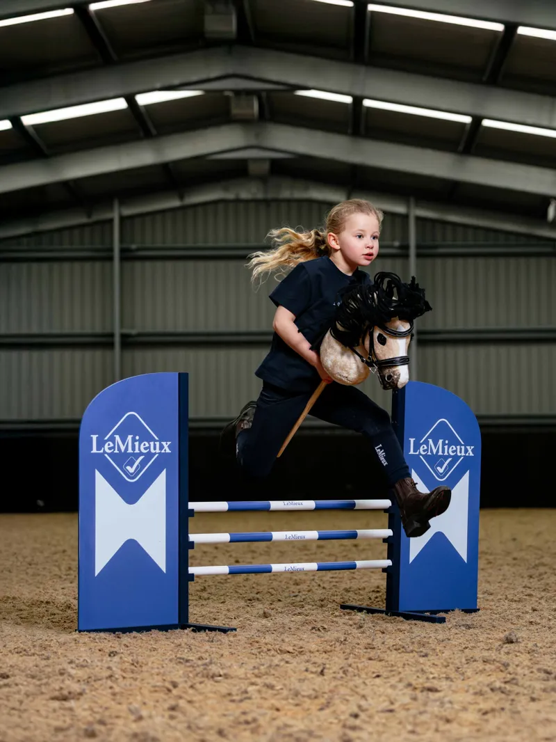 LeMieux Hobby Horse Jump Benetton - Blue-1