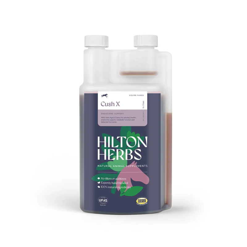 Hilton Herbs Cush X Endocrine System Liquid Supplement - 1L