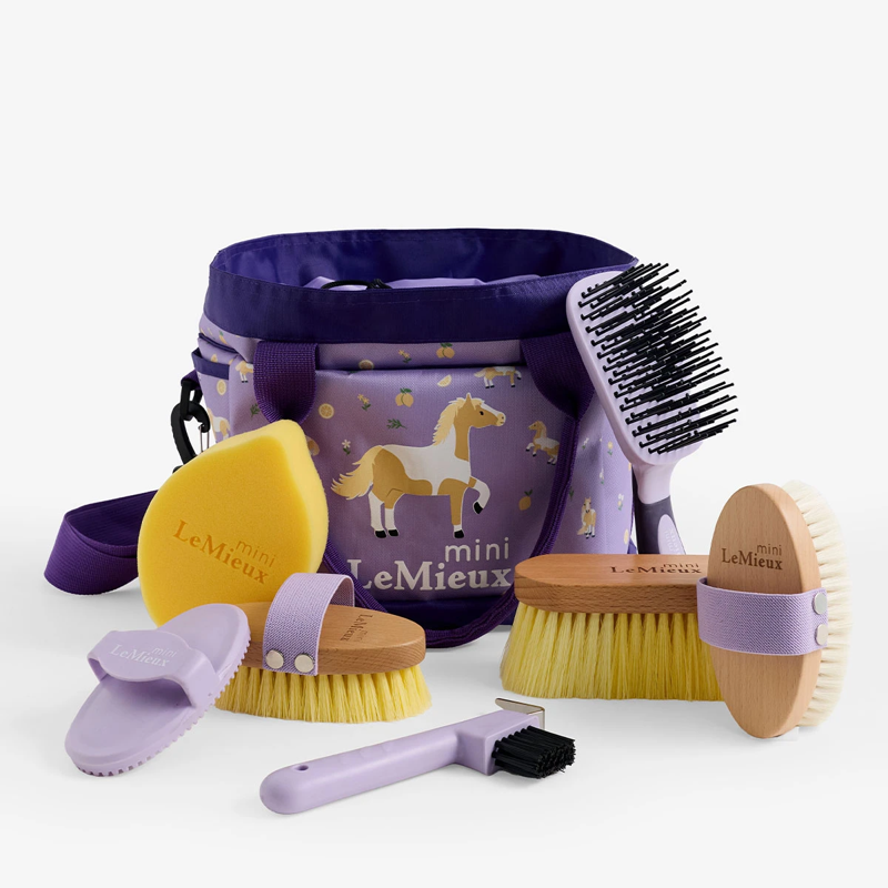 LeMieux Mini Lemon Grooming Set - Lilac
