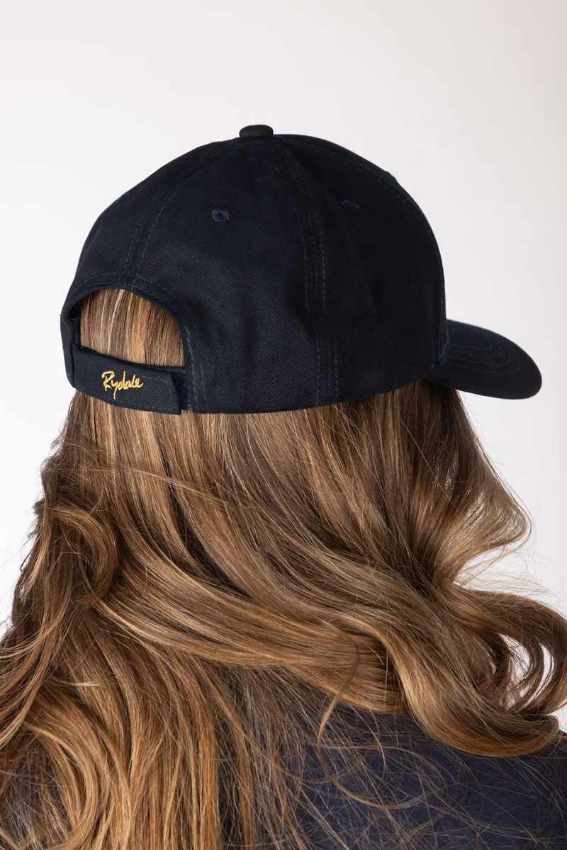 Rydale Ripon Ladies Snaffle Baseball Cap - Navy-4