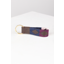 Rydale Askwith Leather Loop Polo Keyring - Navy/Sorbet/Berry