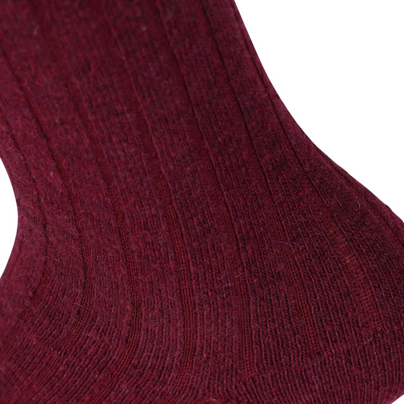 Shires Aubrion Equestrian Knit Boot Socks - Port-2