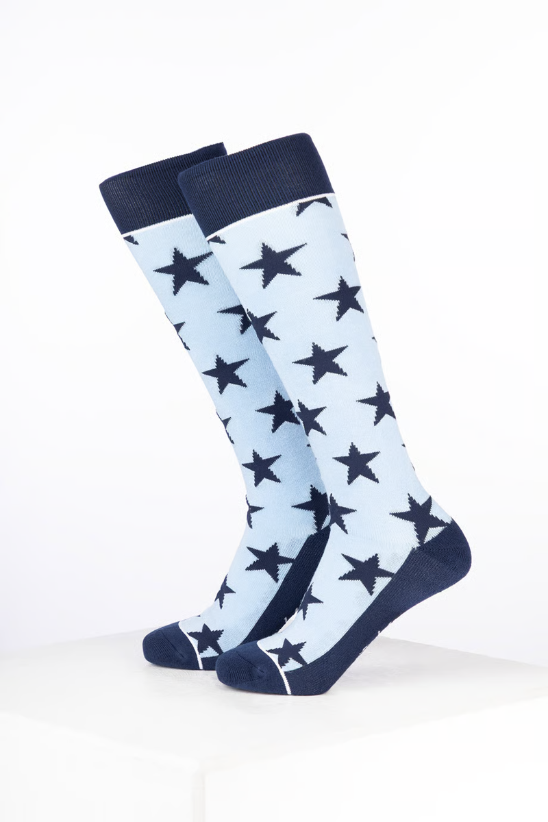 Rydale Junior Bamboo Rich Star Riding Socks - Pack of Ten