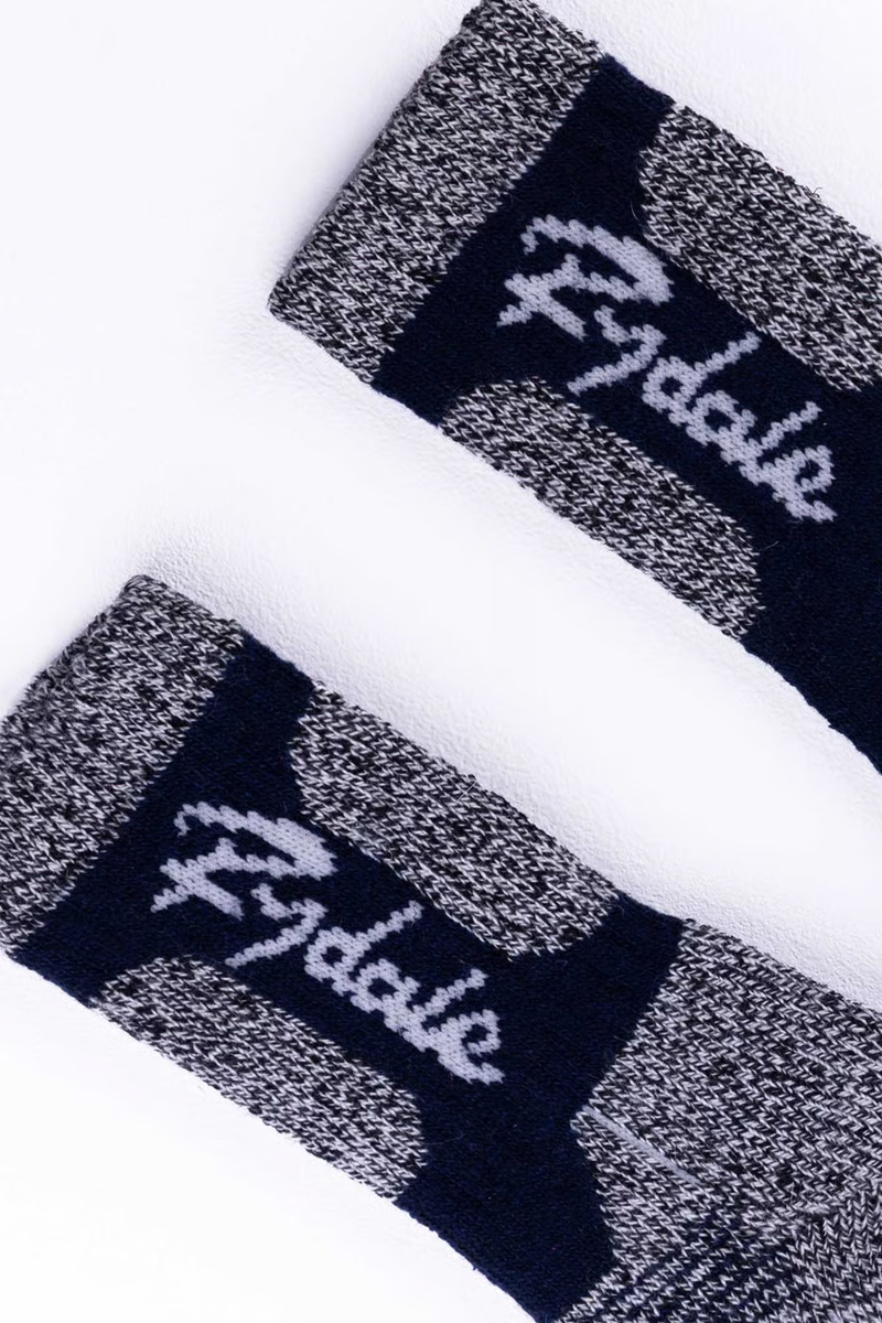 Rydale Men's Malton Boot Socks 3 Pack - Navy-1