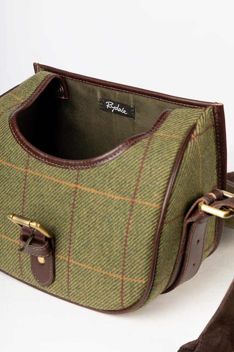 Rydale Tweed Danby Cartridge Bag - Derby Heathland-4