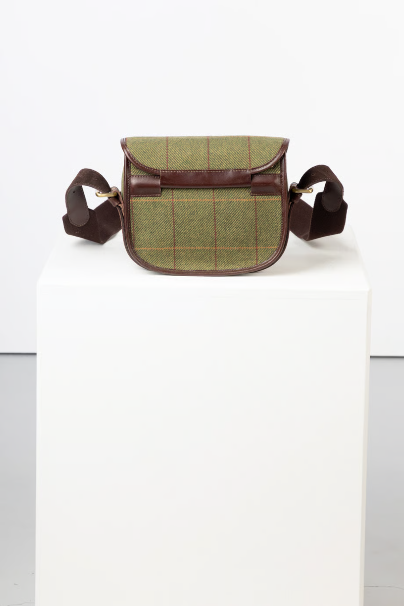 Rydale Tweed Danby Cartridge Bag - Derby Heathland-1