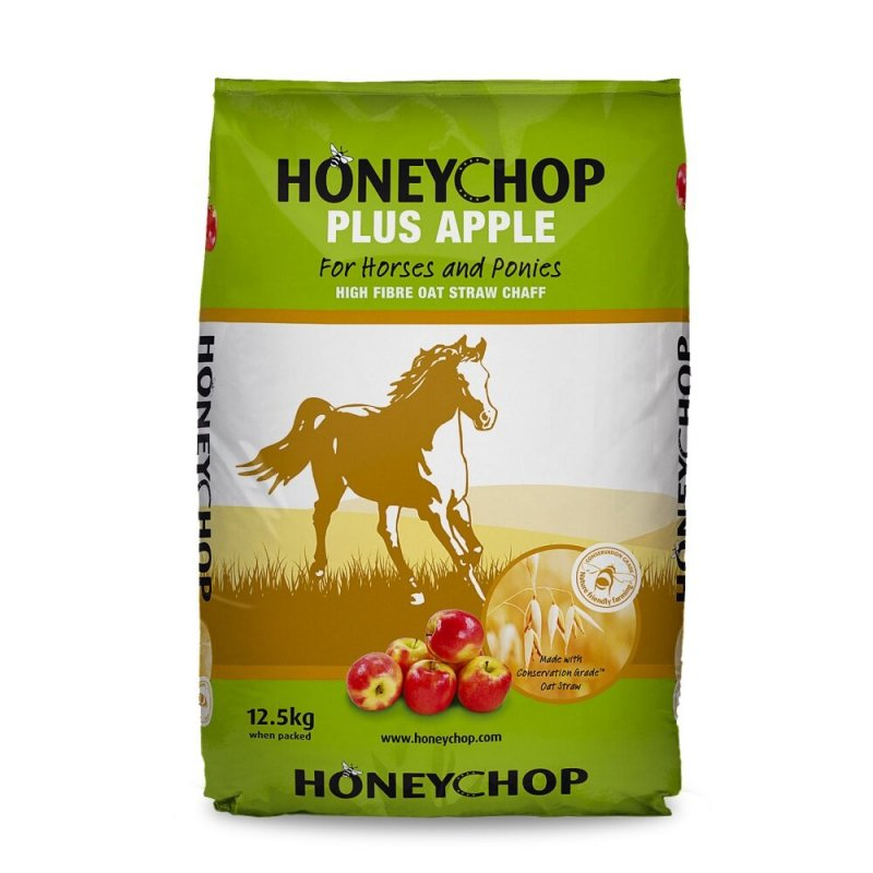 Honeychop Plus Apple High Fibre Feed - 12.5kg