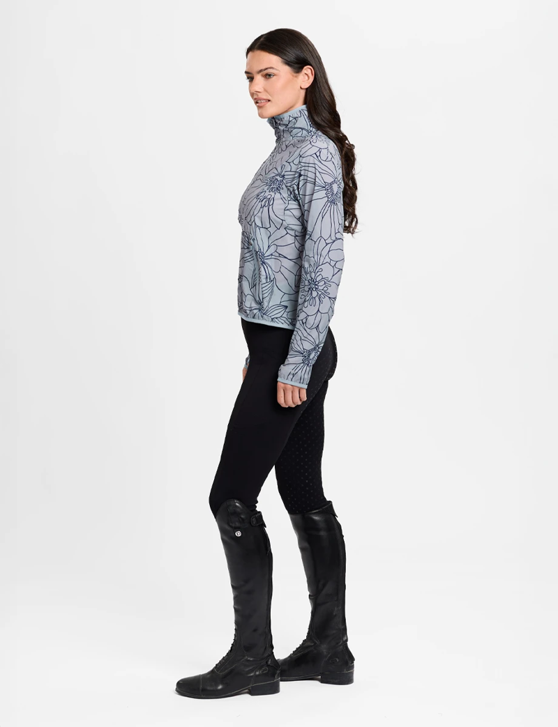 WeatherBeeta Lightweight UV Jacket - Bluestone/In Bloom Ladies-1