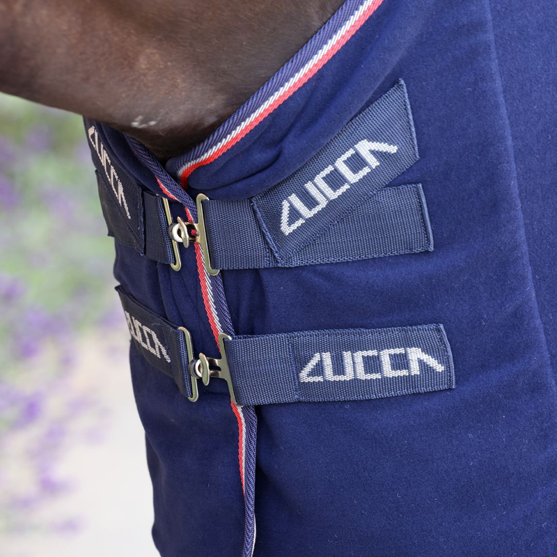 LUCCA Fleece Rug - Navy-1