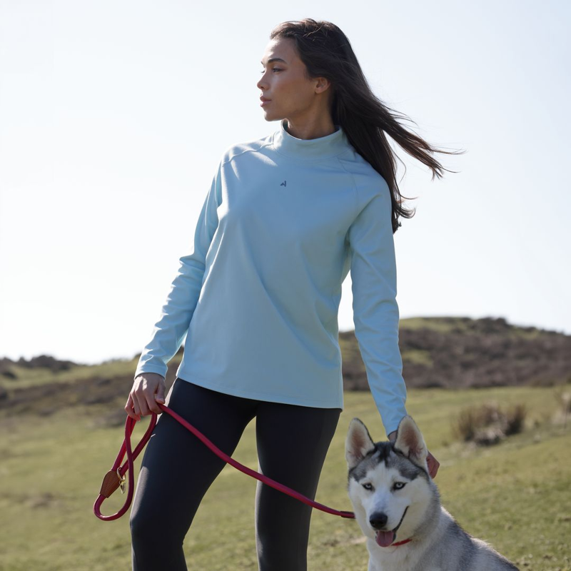 Shires Aubrion React Relaxed Base Layer - Arctic Blue
