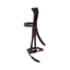 Cameo ComfortPro Anatomic Bridle with Rubber Grip Reins - Dark Brown