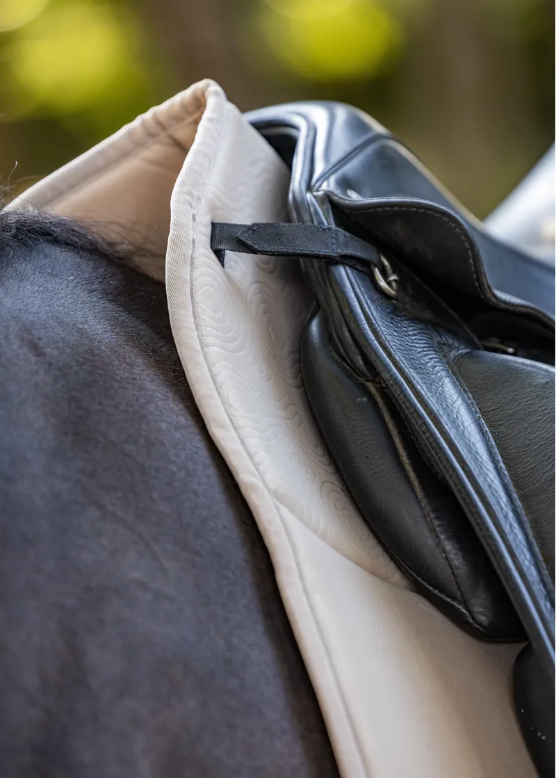 Woof Wear Elite Comfort Dressage Saddlepad - Stone-2