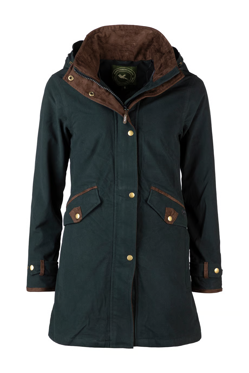 Rydale Ladies 3/4 Length Coat Danby - Navy