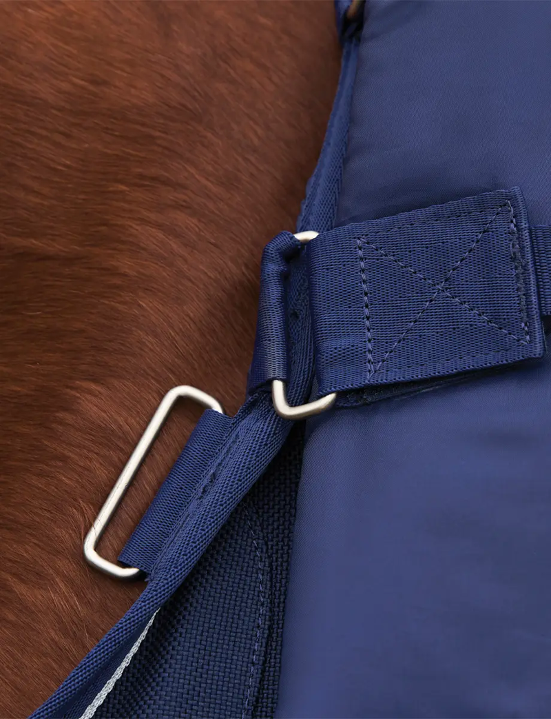 WeatherBeeta ComFiTec 220g Ultra Turnout Neck Cover - Navy-4