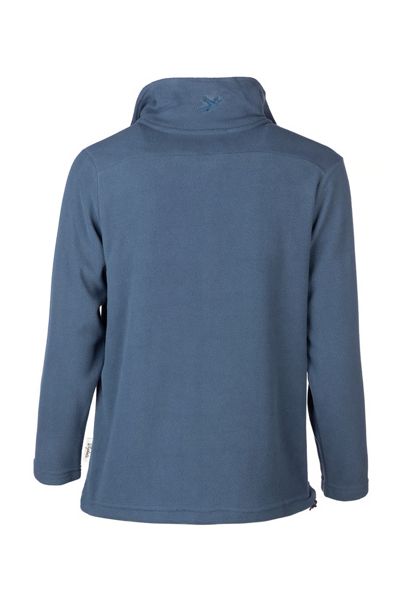 Rydale Ladies Kelk Overhead Pheasant Fleece - Dark Blue-1