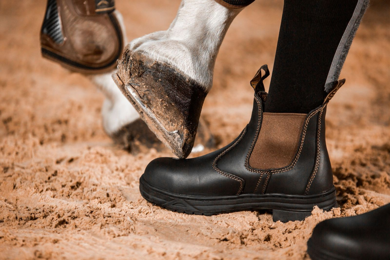 Mountain Horse Protective Jodhpur Boots - Brown-1