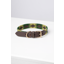 Rydale Polo Belt Dog Collar - Brown/Green/Olive