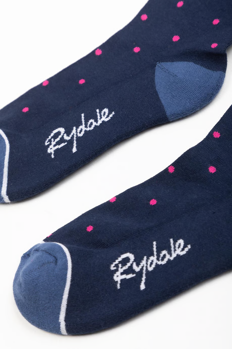 Rydale Ladies Dotty Ankle Socks - Bonbon-2