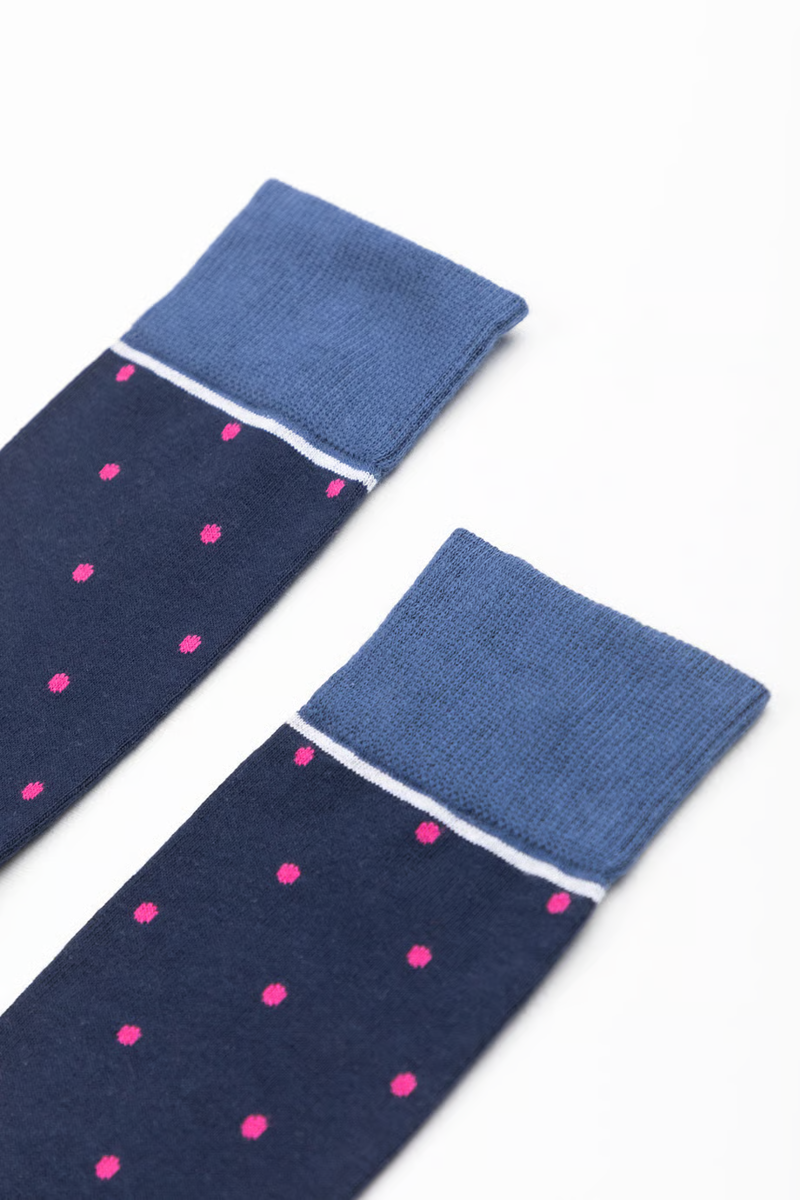 Rydale Ladies Dotty Ankle Socks - Bonbon-1