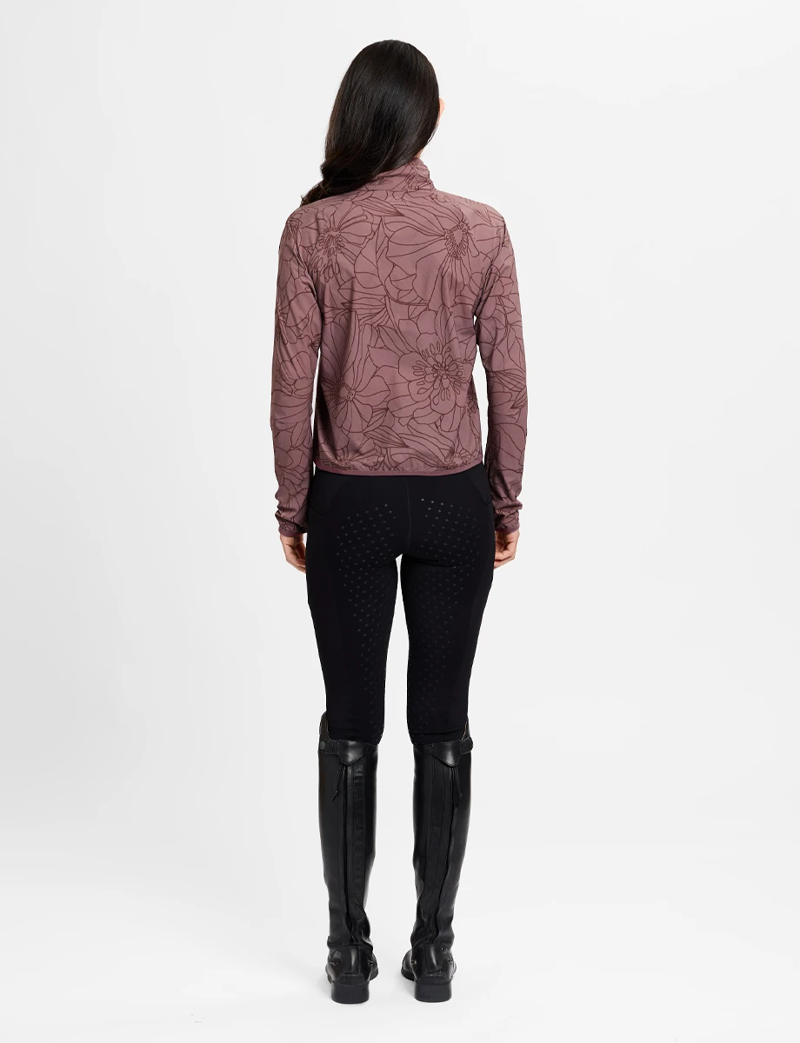 WeatherBeeta Lightweight UV Jacket -Mauve Wine/In Bloom Ladies-1