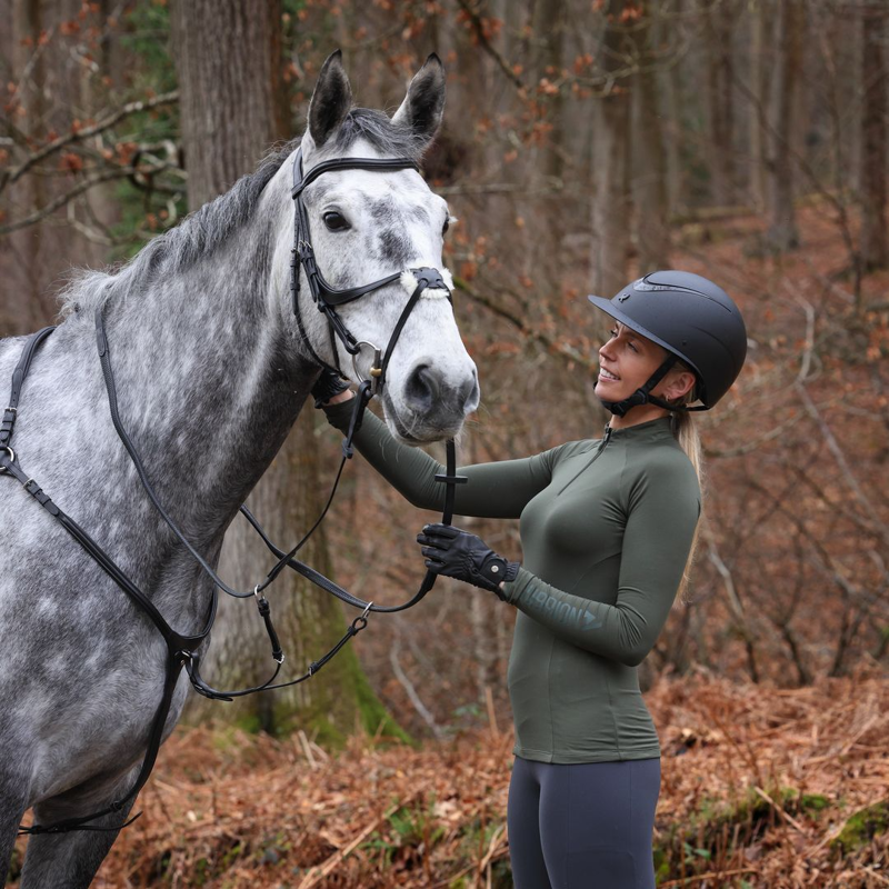 Shires Aubrion React Winter Base Layer - Khaki-5