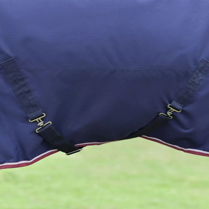 WeatherBeeta ComFiTec Essential 360g Turnout - Navy/Burgundy-3