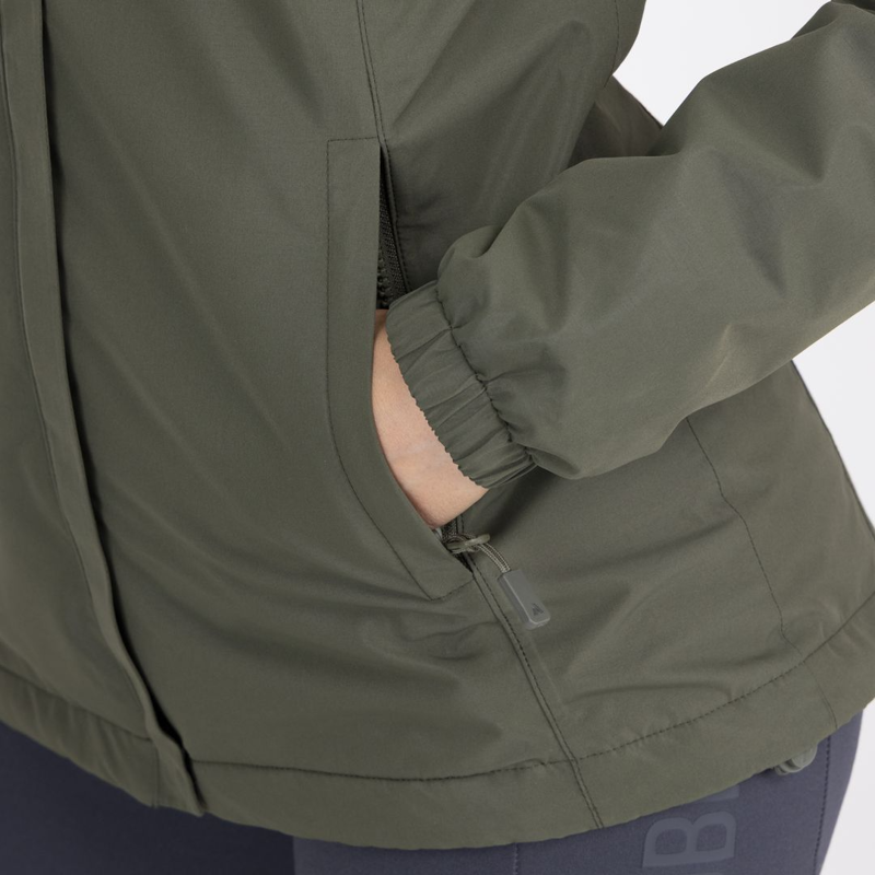 Shires Aubrion React Thermal Waterproof Coat - Khaki-6